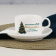 Wunderschöne Weihnachten - Tasse mit Untertasse