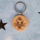 Fußball - Schlüsselanhänger aus Holz