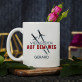 Viel Glück auf dem Weg - personalisierte Tasse
