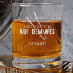 Viel Glück auf dem Weg - Whiskyglas