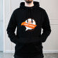 Eigenes projekt - Schwarzer Kapuzenpullover für Herren Eigenes projekt - Schwarzer Kapuzenpullover für Herren