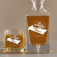 Eigenes Projekt - Whiskykaraffe und Whiskygläser - Set mit Gravur Eigenes Projekt - Whiskykaraffe und Whiskygläser - Set mit Gravur