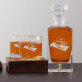 Eigenes Projekt - Whiskykaraffe und Whiskygläser - Set mit Gravur