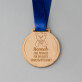 Medaille für das beste kindergartenkind - Holzmedaille