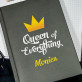 Queen of everything - Notizbuch A5 mit Aufdruck