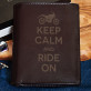 Ride on - Leder Portemonnaie für Herren