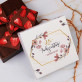 Hochzeitstag Blumen - Schokolade mit Erdbeeren