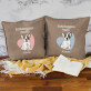 Bulldoggen-Eltern - Set mit zwei Kissen Bulldoggen-Eltern - Set mit zwei Kissen