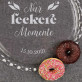 Nur leckere Momente - Tortenplatte flach Nur leckere Momente - Tortenplatte flach