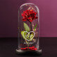 Herz + Datum - Ewige Rose Im Glas