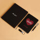 Herz + Datum - Set mit Notizbuch