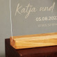 Herz - Dein Standort - Druck auf Acrylglas
