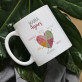 Mamas Herz - Personalisierte Tasse