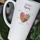 Mamas Herz - Personalisierte Tasse