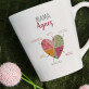 Mamas Herz - Personalisierte Tasse