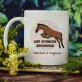Wir springen zusammen - personalisierte Tasse
