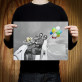 Spot Color - Leinwandbild