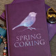 Spring is Coming - Notizbuch A5 mit Aufdruck
