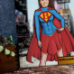 Super Frau - Leinwandbild
