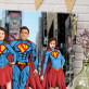 Super Familie - Lenwandbild