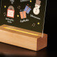 Weihnachtliches Must-Have - Druck auf Acrylglas mit LED Beleuchtung