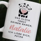 Das Glück trägt deinen Namen - personalisierte Tasse