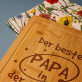 Papa - Schneidebrett mit Gravur
