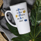 Papa-Kreuzworträtsel - Personalisierte Tasse
