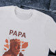Papa herrscht - T-Shirt mit Aufdruck für Herren