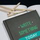 Today - Notizbuch A5 mit Aufdruck
