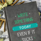 Today - Notizbuch A5 mit Aufdruck