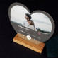 unser lied spotify - Druck auf Acrylglas Herz