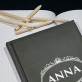 Ihr Name - Notizbuch A5 mit Aufdruck