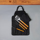 Ihr name - Grillbesteck mit Grillschürze
