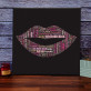 Lippen - Wortbild