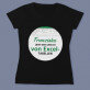 Tabellen - Schwarzes T-Shirt für Damen