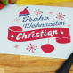 Frohe Weihnachten - Schneidebrett Frohe Weihnachten - Schneidebrett