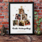 Frohe Weihnachten - Collage aus Fotos