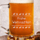 Frohe Weihnachten - Bierkrug