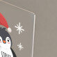 Frohe Weihnachten Pinguine - Druck auf Acrylglas Frohe Weihnachten Pinguine - Druck auf Acrylglas
