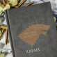Winter is Coming - Notizbuch A5 mit Aufdruck