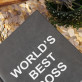 World`s best boss - Notizbuch A5 mit Aufdruck World`s best boss - Notizbuch A5 mit Aufdruck