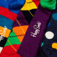 Aus Grau - Happy Sock - Dots - Socken 4 Pack für Herren