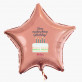Einen wunderschönen Geburtstag - Heliumballon - Stern