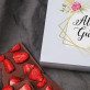 Alles Gute - Schokolade mit Erdbeeren
