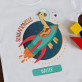 Super - T-Shirt mit Aufdruck für Kinder