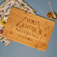 You Know Nothing - Schneidebrett mit Gravur You Know Nothing - Schneidebrett mit Gravur