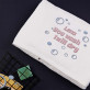 You wash - Handtuch mit Stickerei