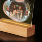 Mit Schwester ist es am besten! - Druck auf Acrylglas mit LED Beleuchtung Mit Schwester ist es am besten! - Druck auf Acrylglas mit LED Beleuchtung