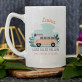 Lass alles fallen - personalisierte Tasse